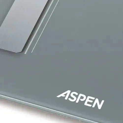 Balanza Personal Digital Aspen Multifunción Vidrio Ef-100 Color Gris