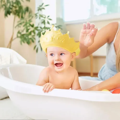 2pz Gorro De Ducha Ajustable Para Proteger Los Ojos Del Bebé
