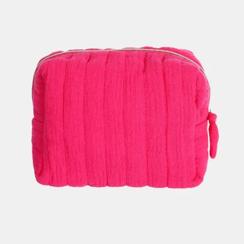 Organizador Neceser Porta Cosméticos Estuche Maquillaje Rosa
