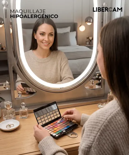 Set Maquillaje Completo 60 Colores Paleta De Sombras
