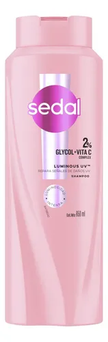 Shampoo Sedal Glycol + Vita C Complex Luminous Uv 650ml