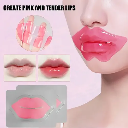 10 Pzs Mascarilla Labial Colágeno Hidratante, Cuidado Labial