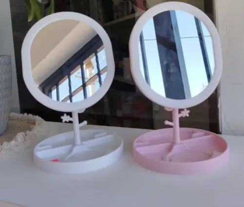 Espejo Maquillaje Luz Led Touch Usb Regulable