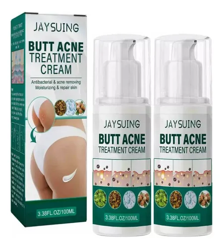 Crema Reparadora De Acné En Glúteos De 2 Piezas, Hidratante