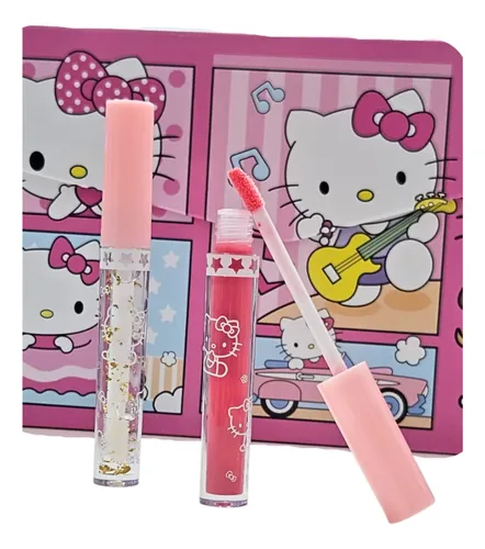 Set 12 Gloss Kitty Caja Imantada Aromas Y Colores