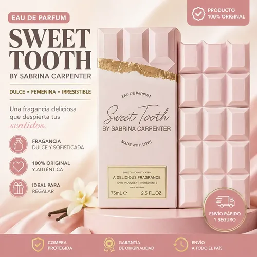 Sabrina Carpenter Sweet Tooth Eau De Parfum 75ml
