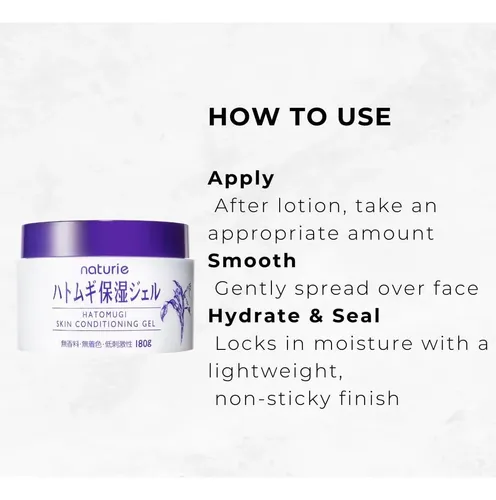 Naturie Hatomugi Pack Loción-gel-leche