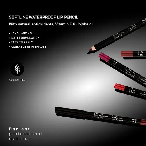 Lápiz Delineador Labial Radiant Professional Impermeable