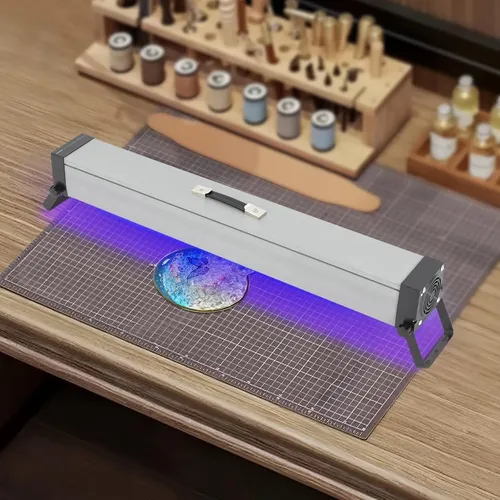 Lámpara Uv Led Portátil 1800w Para Resina Y Acrílico