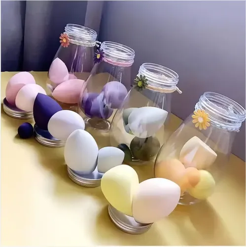 C Juego Y Huevos Y Belleza Y Tubo 5pcs Uso Húmedo Y Seco