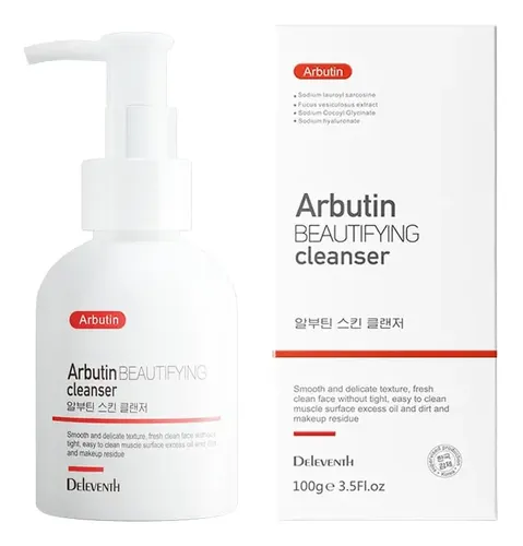 Gel Limpiador Facial Deleventh Hydrapore Clarité Arbutin Piel Mixta