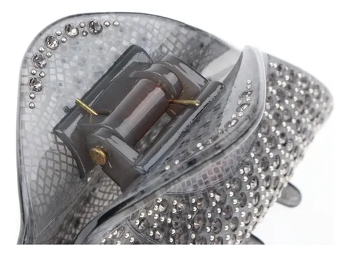 Apretones Del Broche Del Pelo Gris