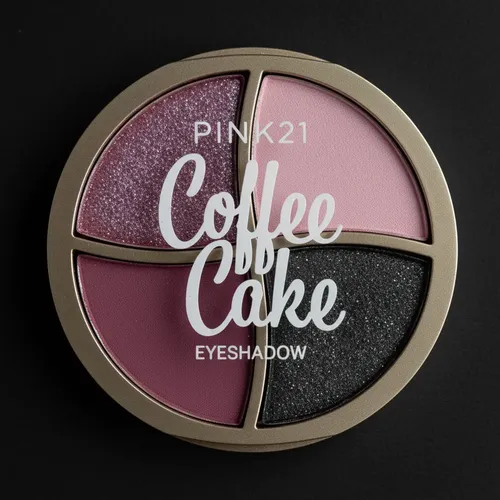 Paleta De Sombras Pink 21 Coffee Cake Cuarteto