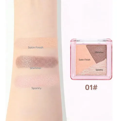 Paleta De Sombras Satinadas Vegana 1#