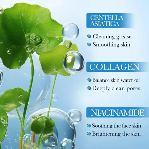 Limpiador Facial Colágeno Niacinamida Y Centella Asiatico