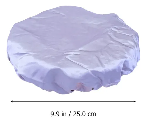 Gorro De Ducha Blanco Impermeable Para Protección Y Estilo Blanco