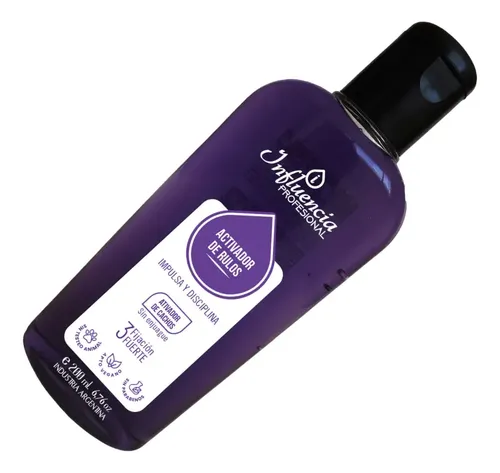 Influencia Activador De Rulos Sin Enjuague Fuerte 200ml