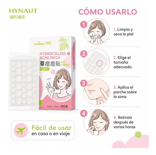 Parches Hidrocoloides Acne Artemisa 3 Cajas 108 Pzs
