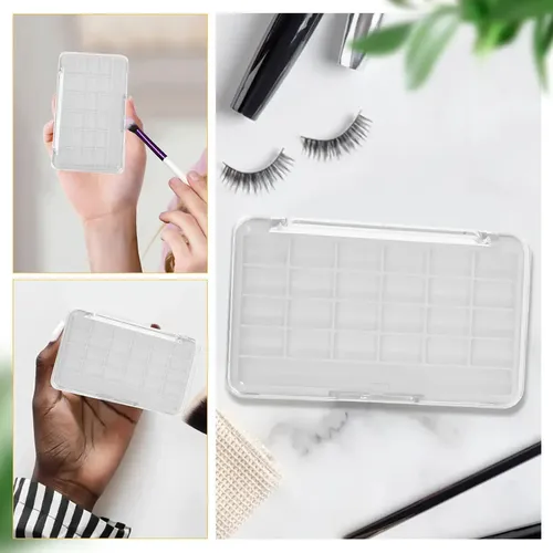 3 Piezas Paleta De Maquillaje Con Estuche Vacío Para Labial