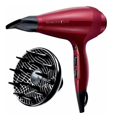 Secador de pelo Remington Silk AC9096 rojo