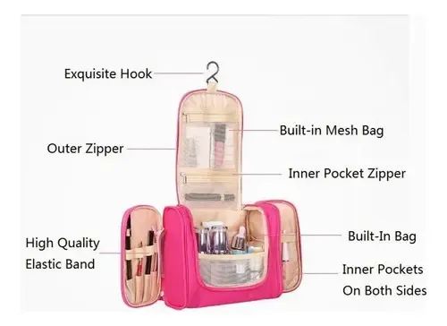 Qi Cosmetiquera Organizador Maquillaje Neceser Estuche Viaje