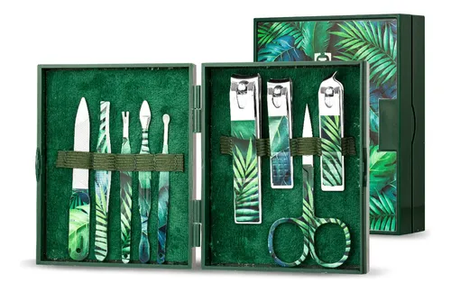 Kit De Manicura 9 Piezas Con Cortaúñas