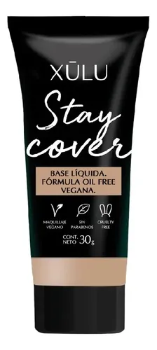 Stay Cover Base Liquida Vegana X30ml Tono Candy