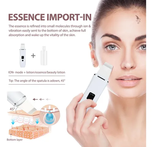 Espátula Limpiadora Skin Scrubber Vibrate Deep