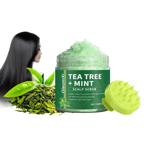 Exfoliante Para El Cuero Cabelludo Con Masajeador