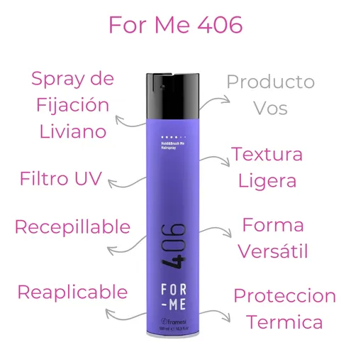 Kit Peluqueria Peinados Profesional Salon X5 For Me Framesi