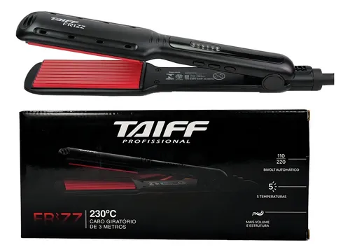 Planchita Alisador De Pelo Rizado Frizz Taiff Vol 230°c