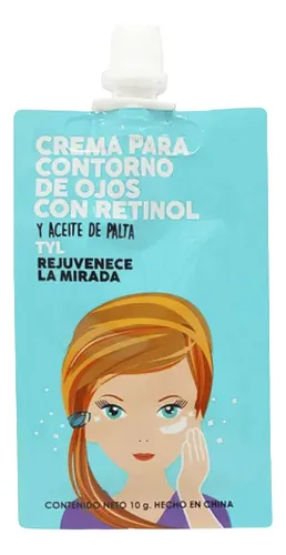 Crema Contorno Ojos Retinol Hidratante Reafirmante Facial