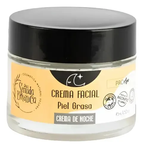 Crema Facial Sentida Botánica Piel Equilibrada – Noche Tipo de piel Todo tipo de piel