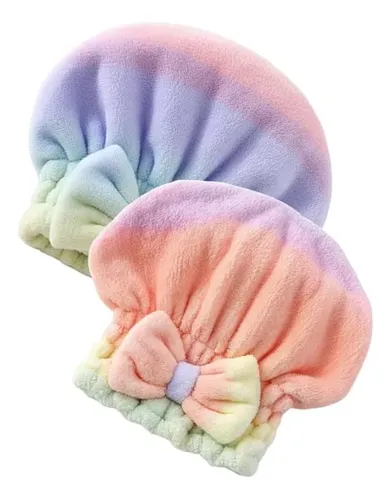 Gorro De Ducha Rainbow Grad Para Mujer, Con Forro Polar, Abs