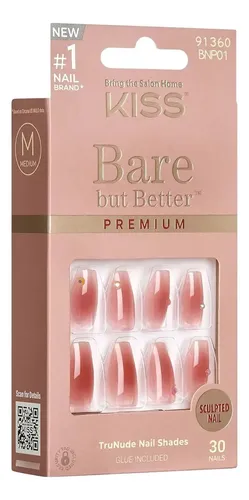 Uñas Press On Kis Bare But Better Premium