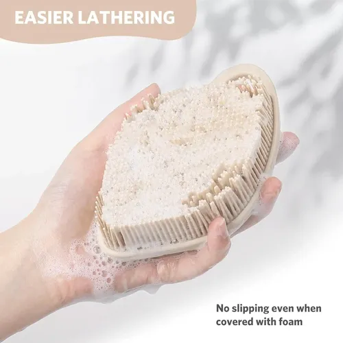 Exfoliante De Cuerpo De Silicona Sndyi, Suave Para Piel