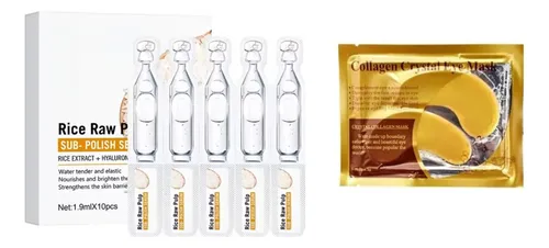 M* Ampolletas De Suero Facial, Parches For Ojeras 24k *xl