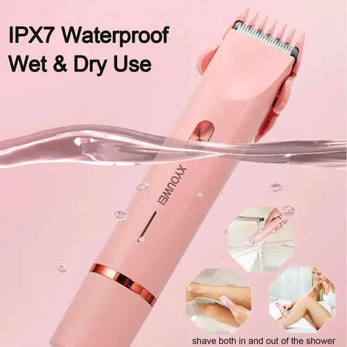 Rasuradora Eléctrica Xyouwei 2 En 1 Recortadora Para Bikini