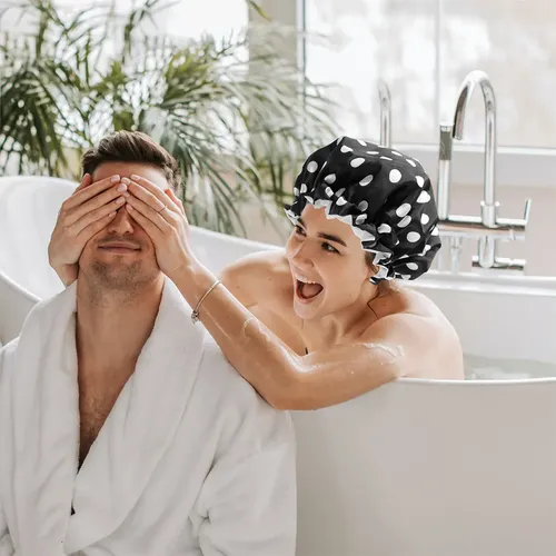 Gorro De Baño Para Mujer, Gorro De Baño Grueso, Reutilizable