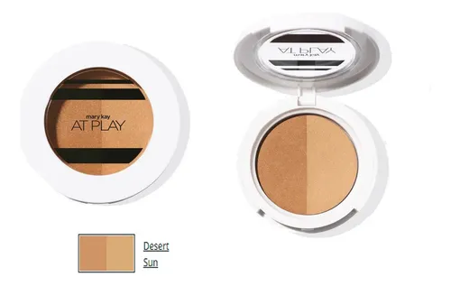 Dúo De Rubor En Polvo Mary Kay At Play Tono Del Maquillaje Desert Sun