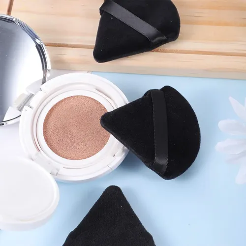 Esponja De Maquillaje Powder Puff Face Con Forma De Triángul
