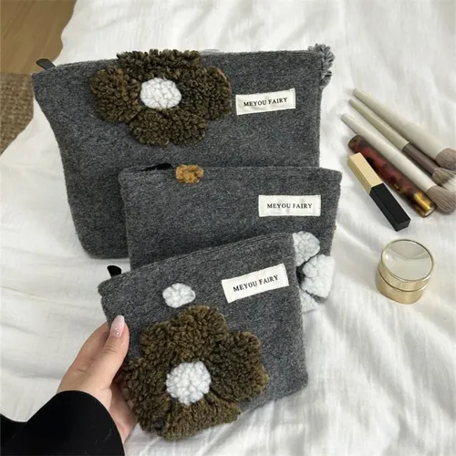 Neceser De Maquillaje Con Dibujos Animados Y Flores
