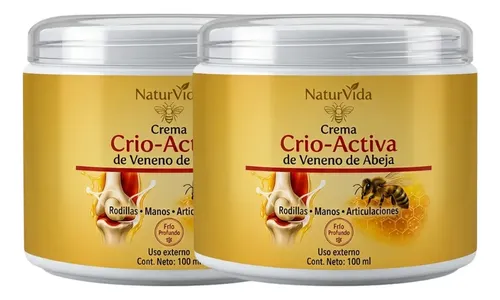 Pomada Dolor Articular Muscular Rodillas Naturvida 100ml 2×1