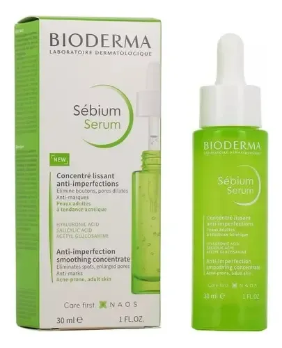 Sérum Bioderma Sebium 30 Ml Piel Mixta 20+ Día/noche