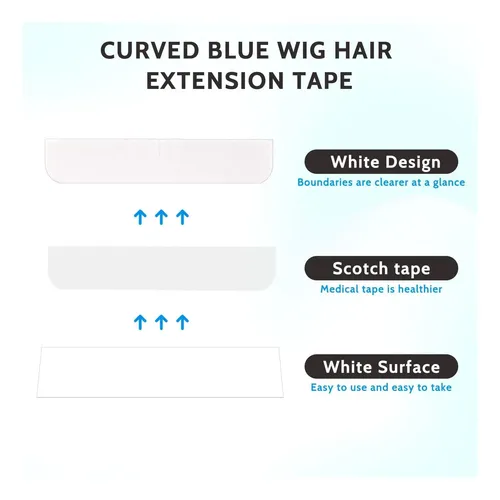 Cinta De Extensión Del Cabello, 240 Pcs Cinta Adhesiva De De