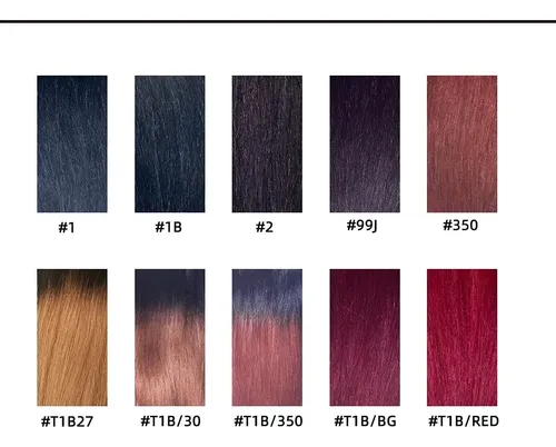 Cabello Humano Trenzado 100% Virgen Remy Yaky-remy Blue #1