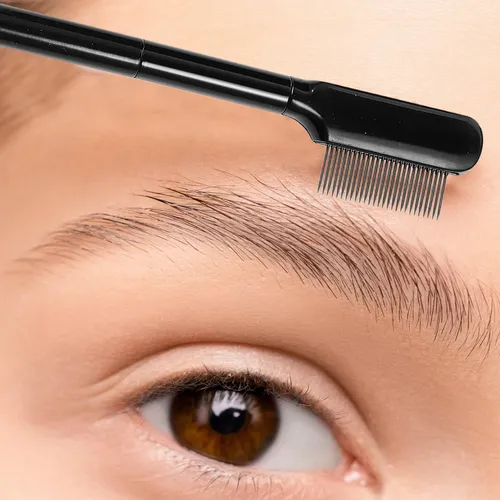 Set De Brochas Para Maquillaje, Cejas, Peine Y Cepillo Mujer