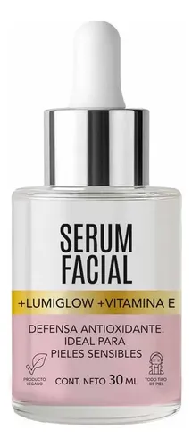 Sérum Facial Get the Look Lumiglow y Vitamina E de 30 mL para Todo Tipo de Piel