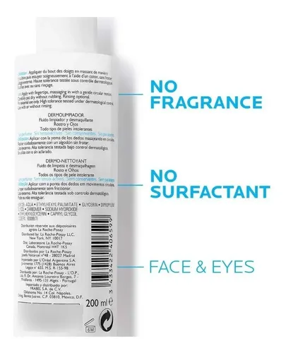 Limpiador Facial La Roche Posay Toleriane Dn Fluido 150ml
