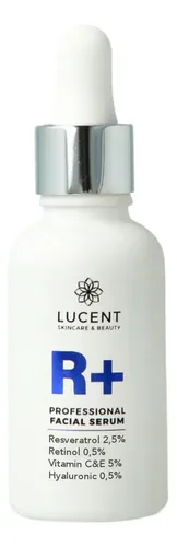 Serum Facial Lucent Resveratrol+retinol+ Ac Hialuronico Tipo de piel Todo tipo de piel